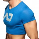 Addicted T-Shirt Crop AD Bleu Roi
