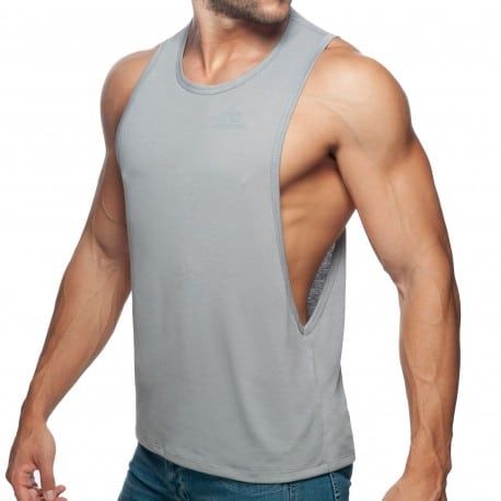 Addicted AD Low Rider Tank Top - Grey