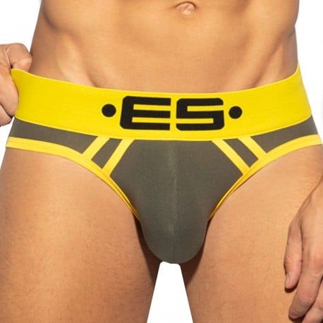 ES Collection Slip Sport Microfibre Kaki