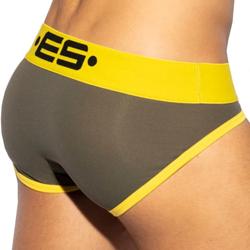 ES Collection Slip Sport Microfibre Kaki