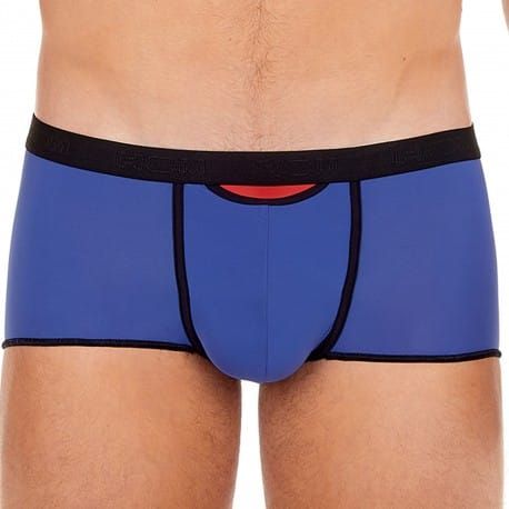 Boxer Court H01 Plume Up Bleu