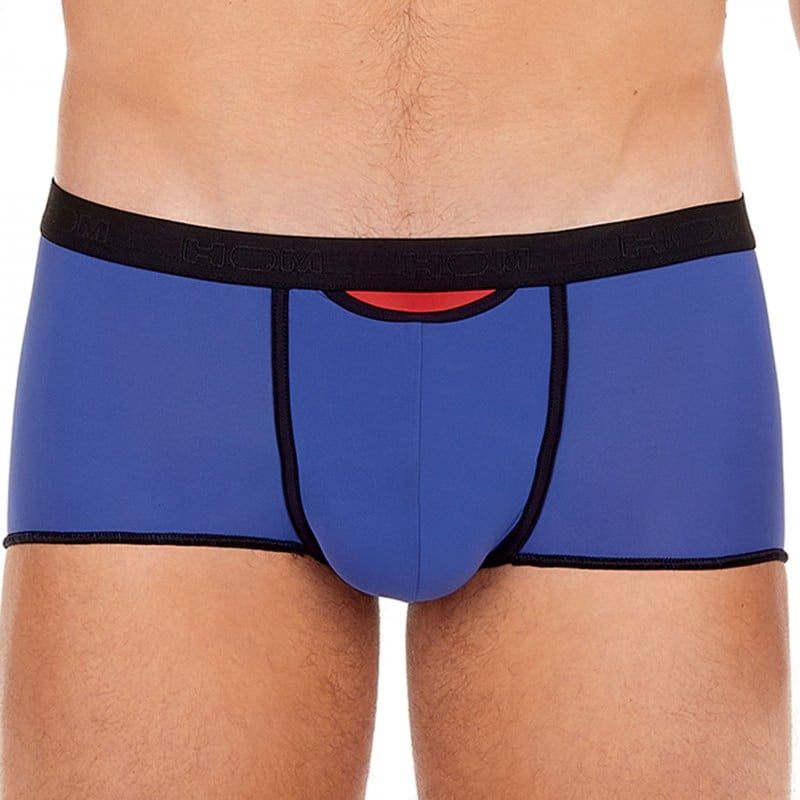 Boxer Court H01 Plume Up Bleu
