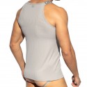 ES Collection Débardeur Recycled Rib Gris