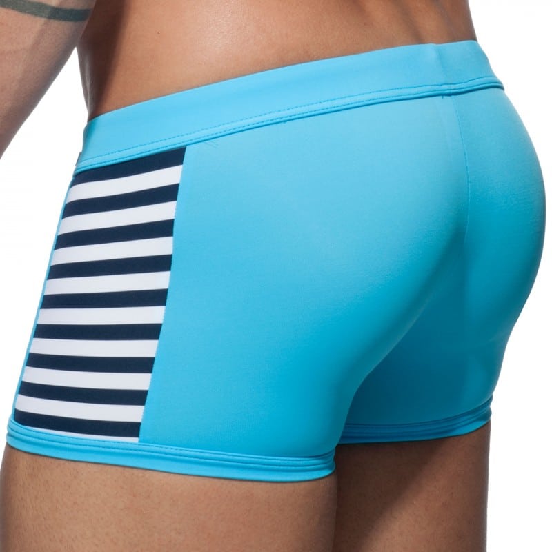 Addicted Boxer de Bain Sailor Colored Turquoise
