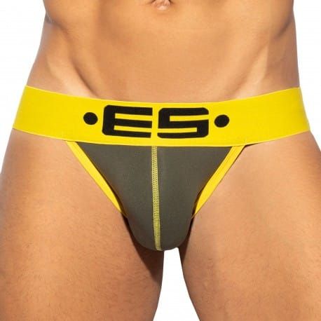 ES Collection Jock Strap Sportive Microfibre Kaki