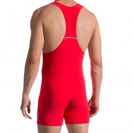 Olaf Benz Body de bain BLU 1200 Rouge Foncé