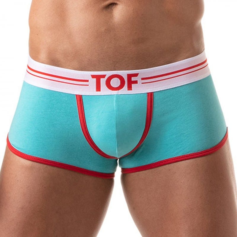 TOF Paris Shorty French Coton Bleu Turquoise
