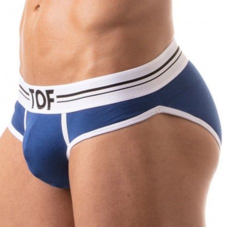 TOF Paris Slip French Coton Bleu Roi