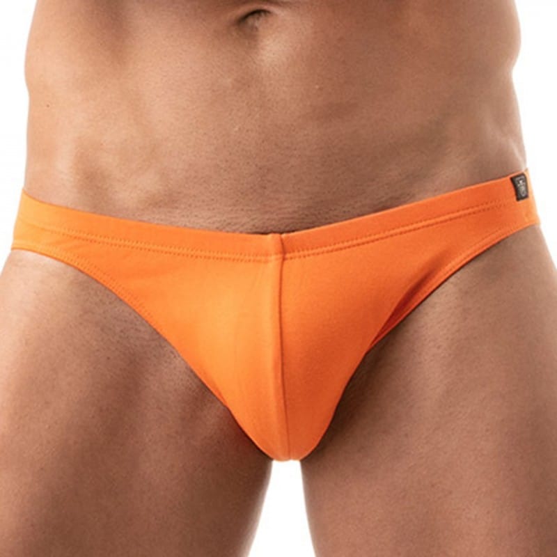 TOF Paris French Cotton Bikini Briefs - Orange