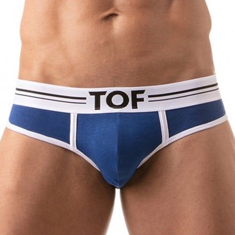 TOF Paris Slip French Coton Bleu Roi