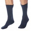 Tommy Hilfiger Lot de 2 Paires de Chaussettes Classiques Coton Bleu Jeans