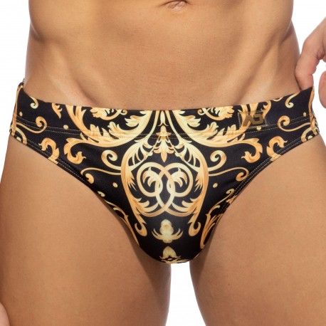 Addicted Slip de Bain Versailles Noir