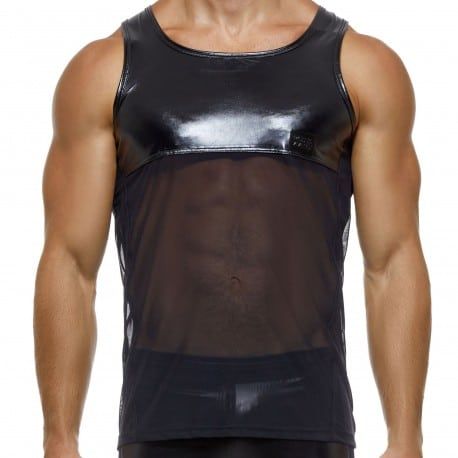 Modus Vivendi Débardeur Latex - Voile Noir