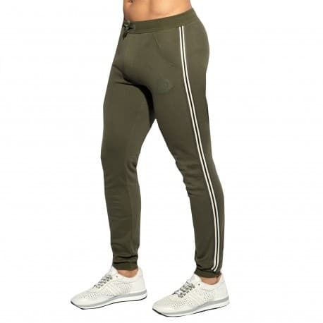 ES Collection Pantalon Sport FIT Tape Kaki