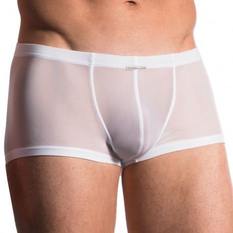 Manstore Boxer Court Micro Pants M101 Blanc