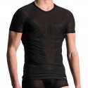 Manstore T-Shirt Col V M101 Noir