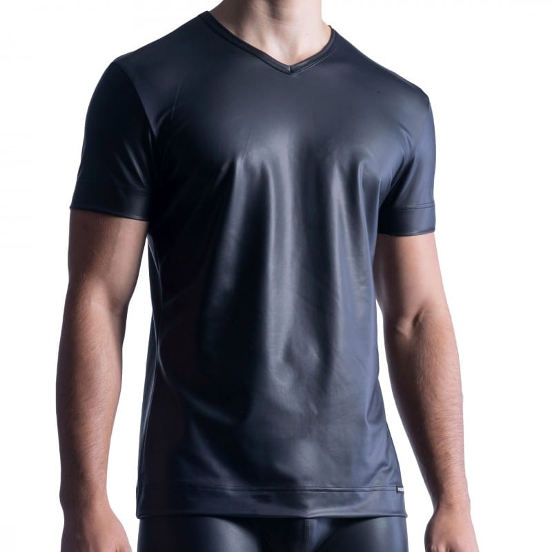 Manstore T-Shirt Col V M510 Noir