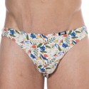 SKU Slip Mini Coton Feuille Blanc