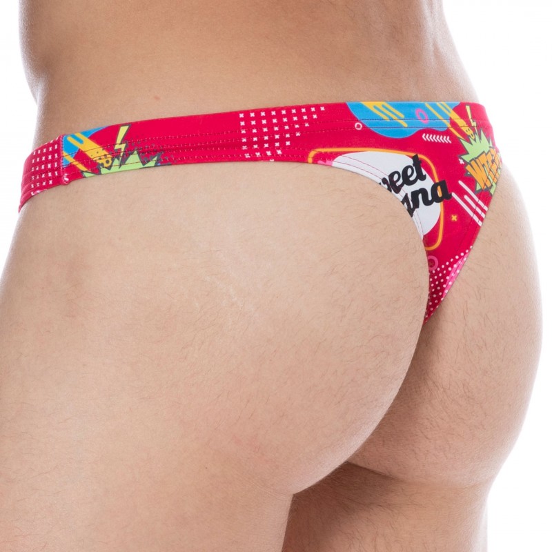  String de Bain Comics Rose