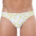 Slip de Bain Bananas Blanc