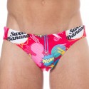  Comics Swim Briefs - Pink