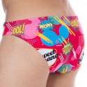  Comics Swim Briefs - Pink