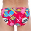  Comics Swim Briefs - Pink