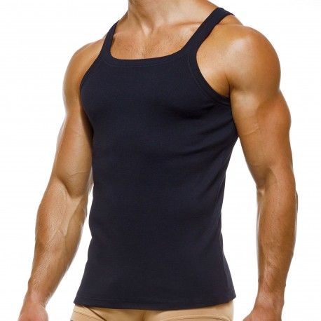 Modus Vivendi Débardeur Coton Bio Noir