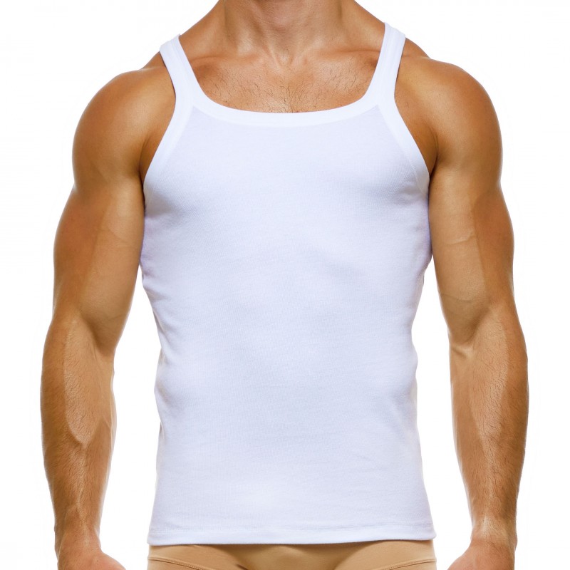 Modus Vivendi Débardeur Coton Bio Blanc