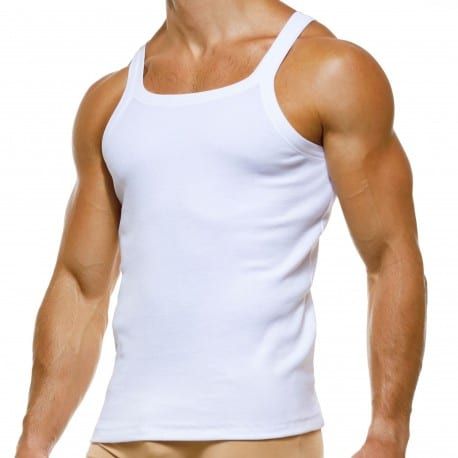 Modus Vivendi Débardeur Coton Bio Blanc
