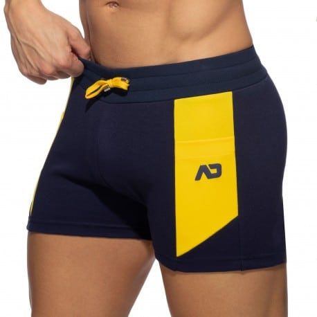 Addicted Short Sport AD Coton Bleu Marine