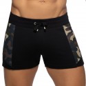 Addicted Short Sport AD Coton Noir