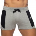 Addicted Short Sport AD Coton Gris Chiné