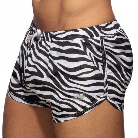 Addicted Short de Bain Zèbre