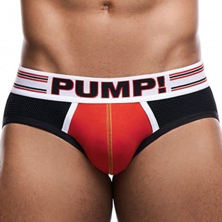 Pump! Jock Strap E-Racer Circuit Rouge - Noir