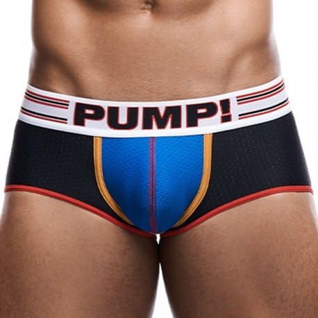 Pump! E-Racer Circuit Bottomless Access Trunks - Black - Electric Blue