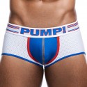 Pump! Shorty Bottomless Access E-Racer Velocity Blanc - Bleu Electrique