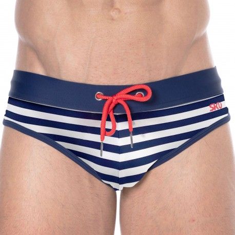 SKU Slip de Bain Marinière