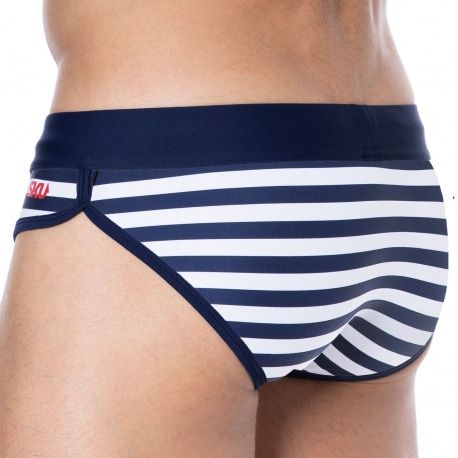 SKU Slip de Bain Marinière