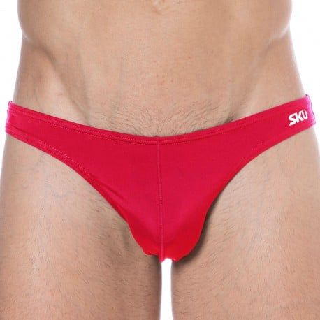 SKU Slip de Bain Bikini Rouge