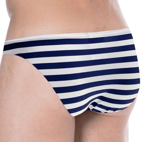 SKU Slip de Bain Bikini Marinière