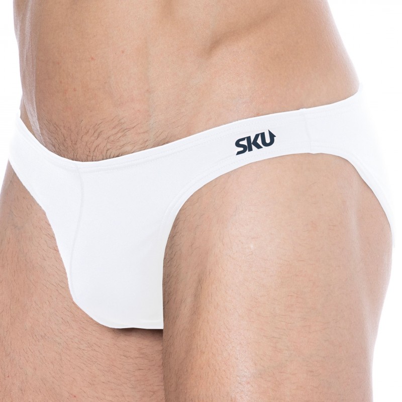 SKU Slip de Bain Bikini Blanc