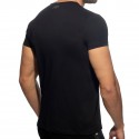 Addicted T-Shirt AD Coton Noir