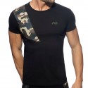 Addicted T-Shirt AD Coton Noir