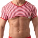 TOF Paris T-Shirt Crop Sailor Rouge