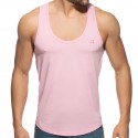Addicted Débardeur Col U Coton Rose