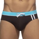 Addicted Slip de Bain Sport Detail Binding Marron