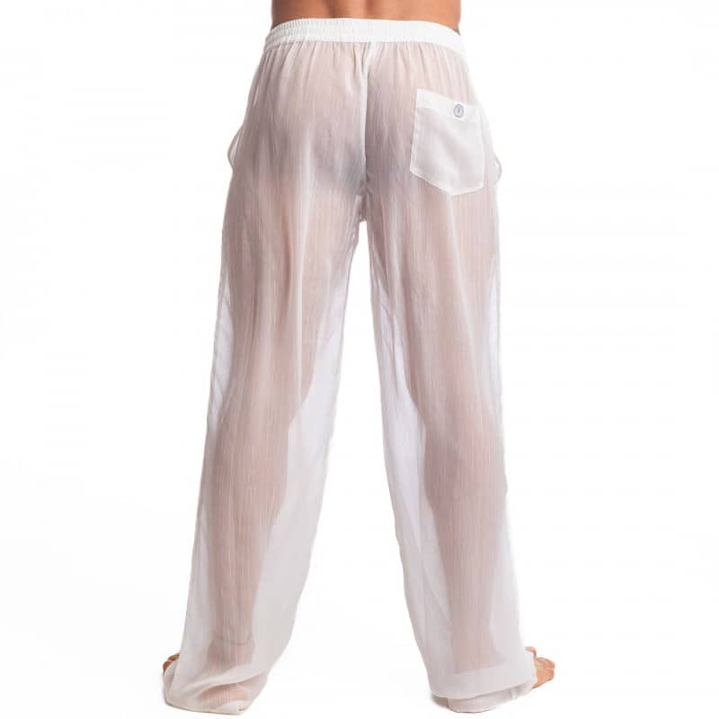 L'Homme invisible Chantilly Lounge Pants - White
