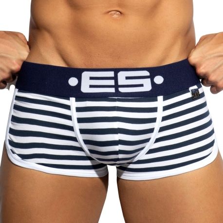 ES Collection Shorty Double Side Coton Marinière
