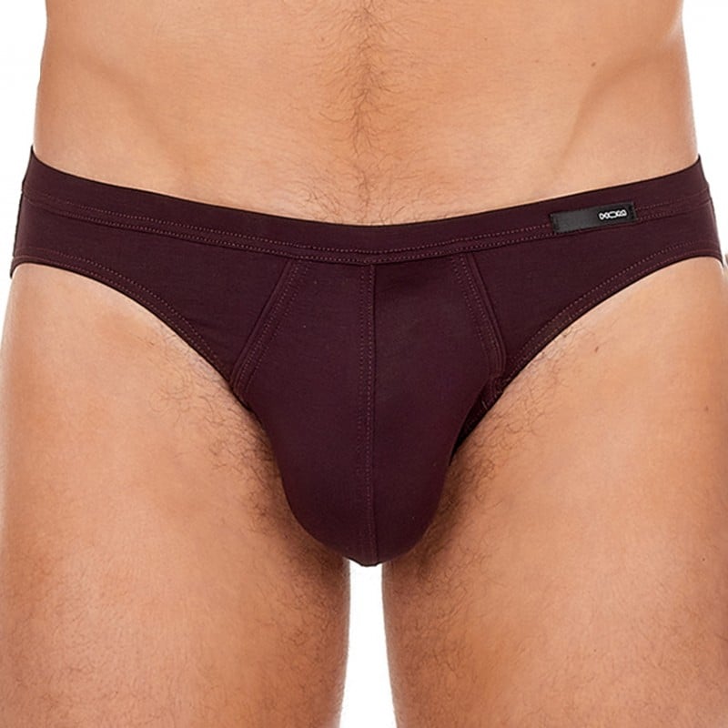 HOM Tencel Soft Comfort Micro Briefs - Burgundy